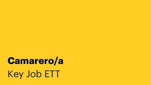 Camarero/a