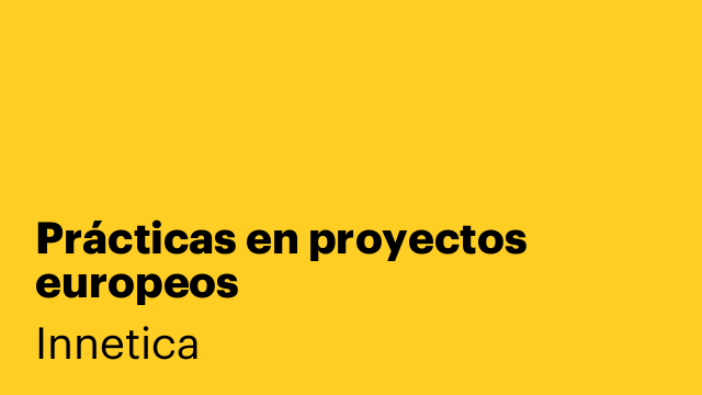 Prácticas en proyectos europeos