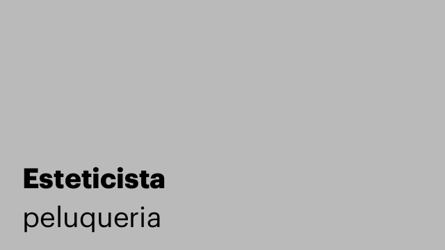 Esteticista