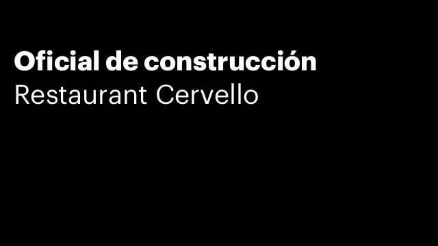Oficial de construcción