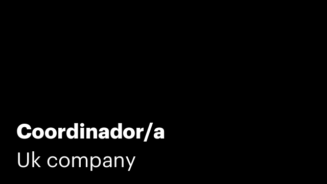 Coordinador/a