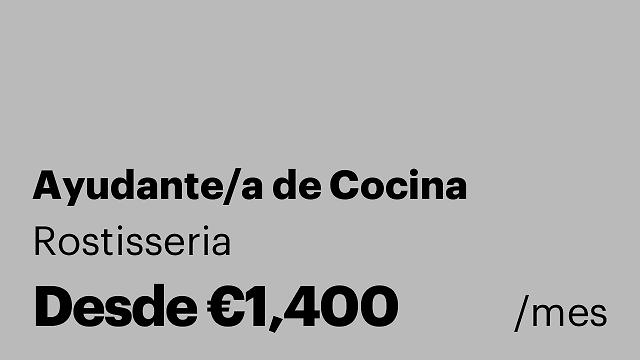 Ayudante/a de Cocina