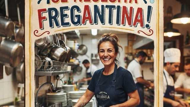 SE NECESITA FREGANTINA