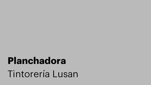 Planchadora