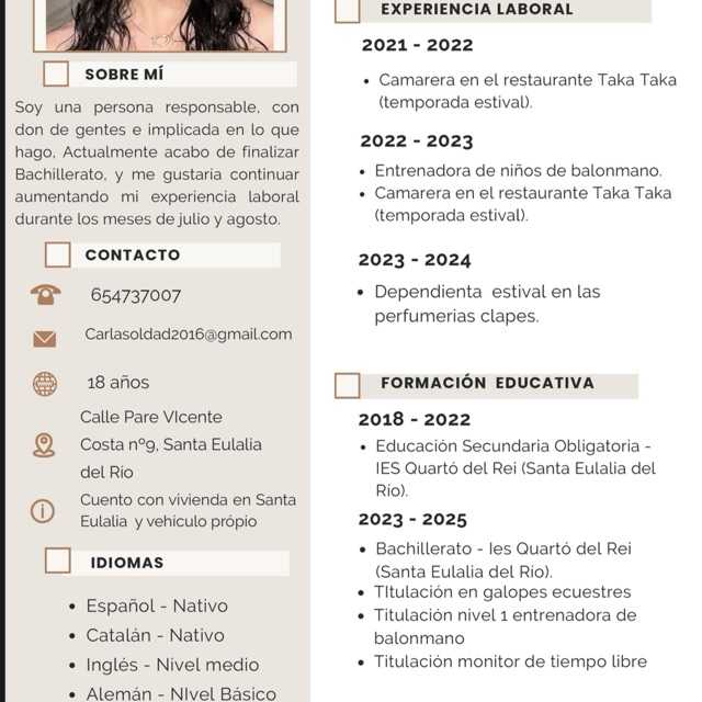 Candidate avatar