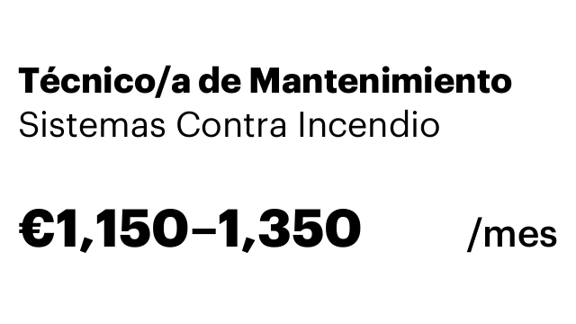 Técnico/a de Mantenimiento