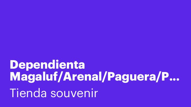 Dependienta Magaluf/Arenal/Paguera/Palma