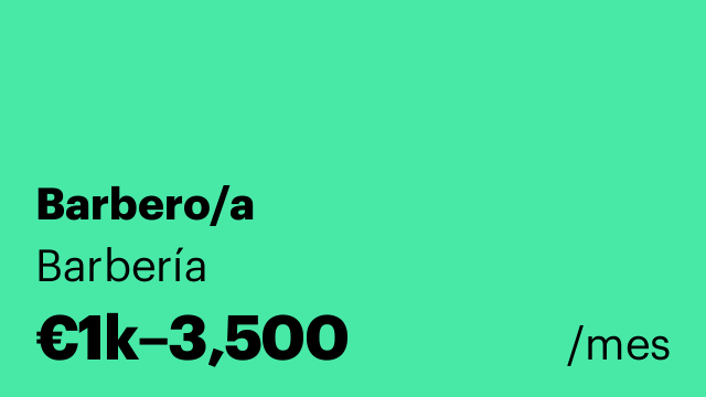 Barbero/a