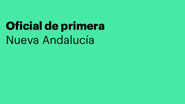 Oficial de primera