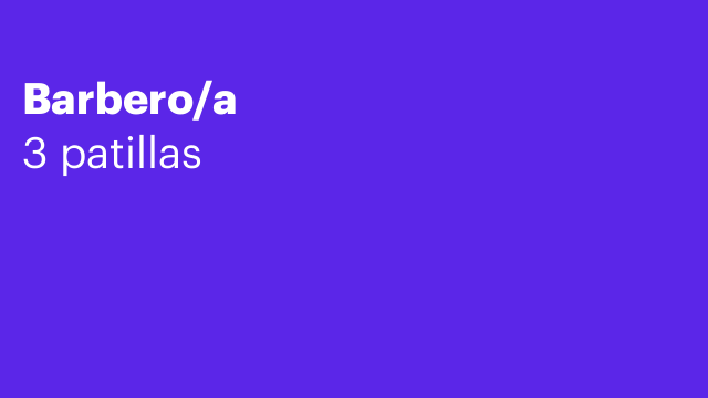 Barbero/a