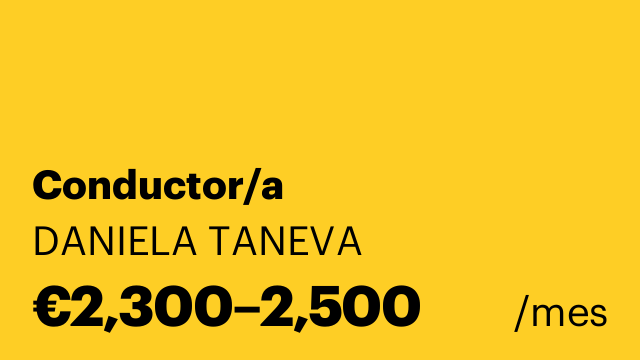 Conductor/a