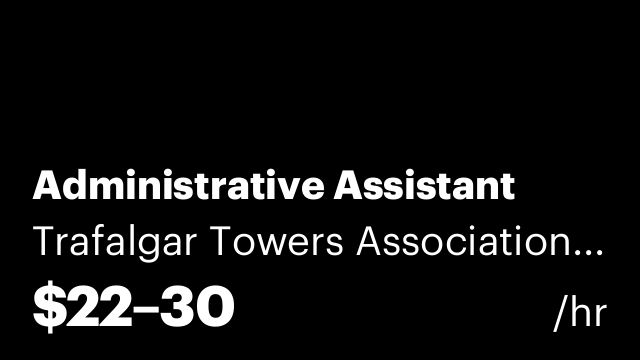 Administrative Assistant