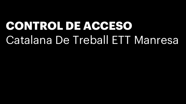 CONTROL DE ACCESO