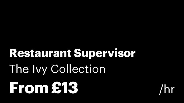 Restaurant Supervisor