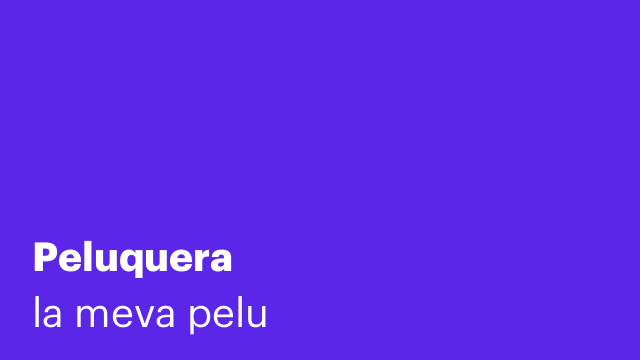 Peluquera