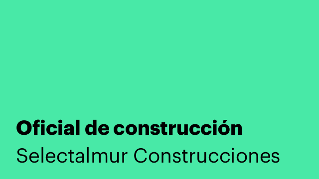 Oficial de construcción
