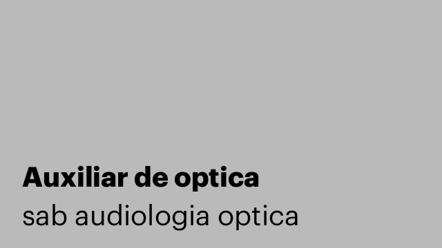 Auxiliar de optica