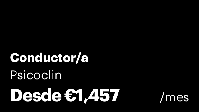Conductor/a