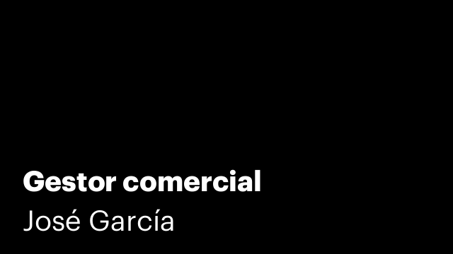 Gestor comercial