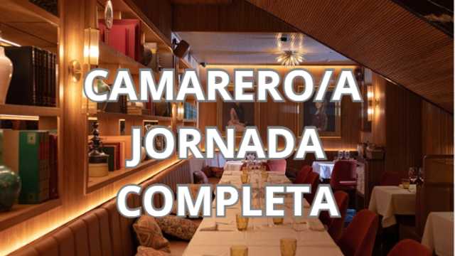 Camarero/a