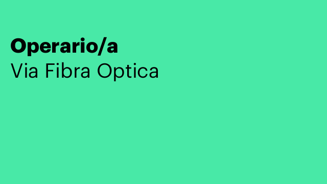 Operario/a