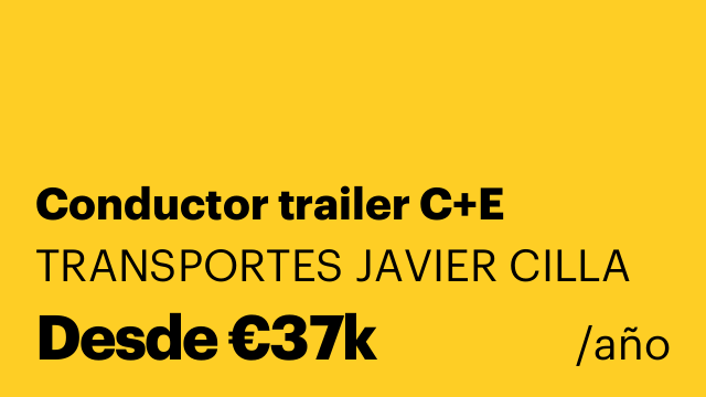 Conductor trailer C+E