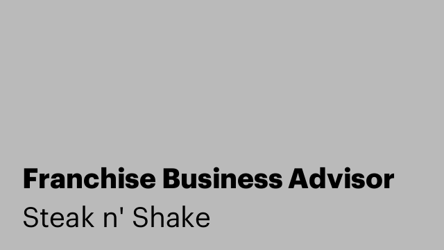 Franchise Business Advisor