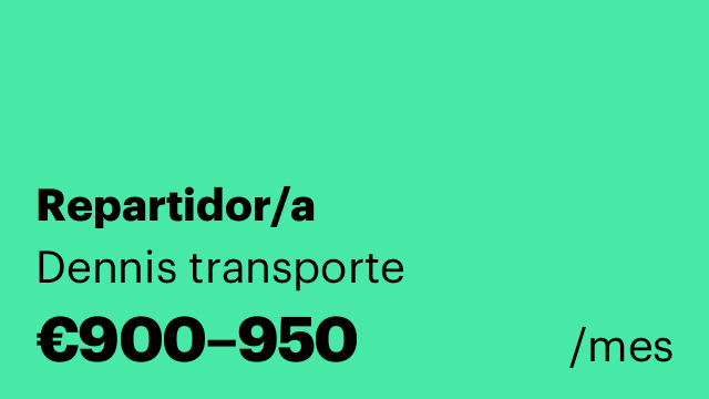 Repartidor/a