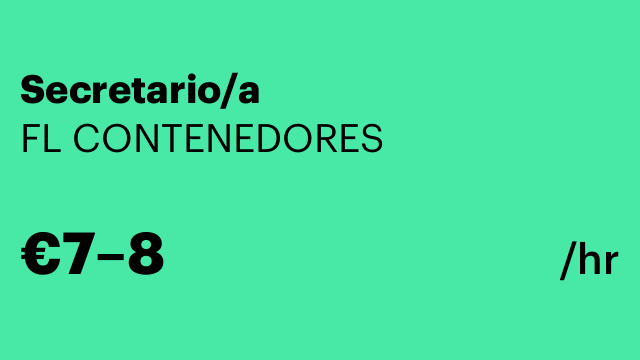 Secretario/a