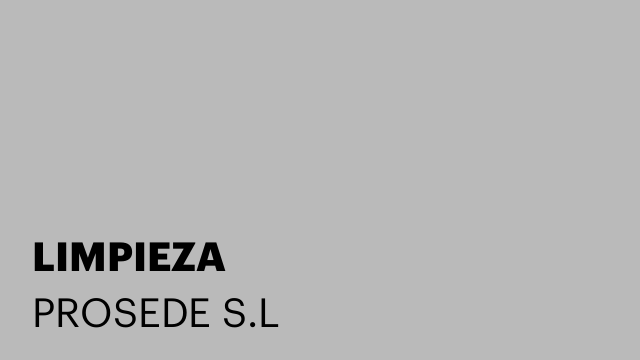 LIMPIEZA