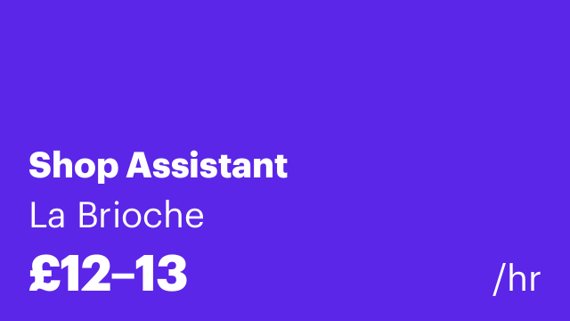 Shop Assistant