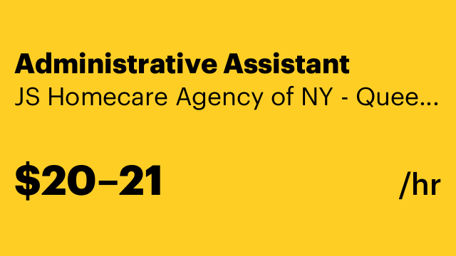 Administrative Assistant