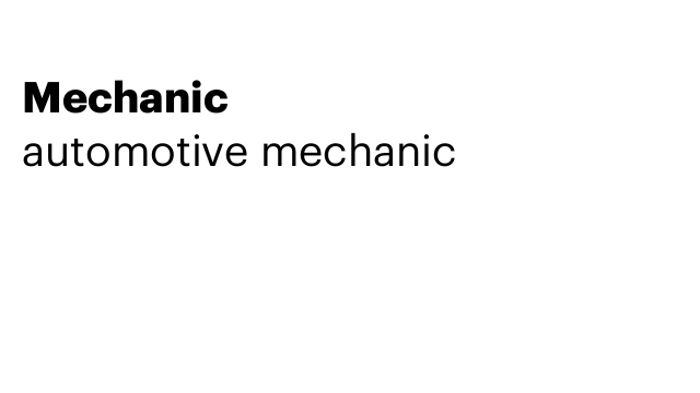 Mechanic