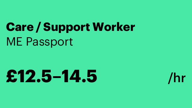 Care / Support Worker