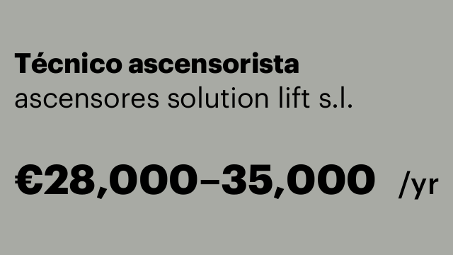 Técnico ascensorista