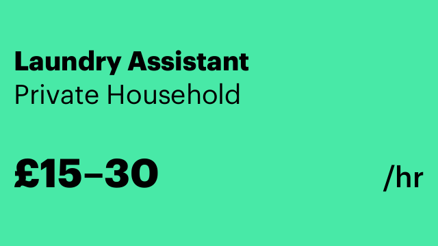 Laundry Assistant