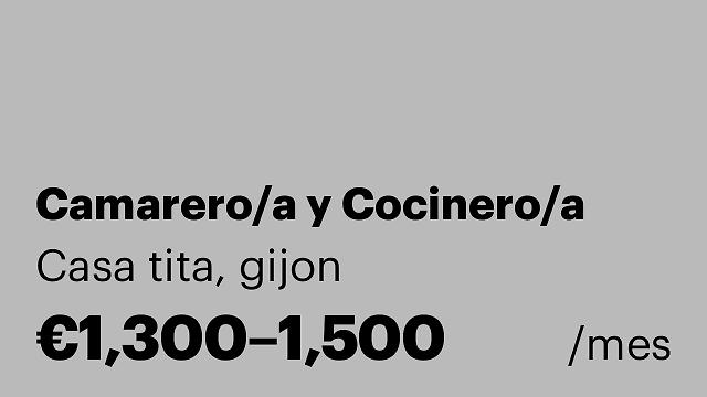 Camarero/a y Cocinero/a
