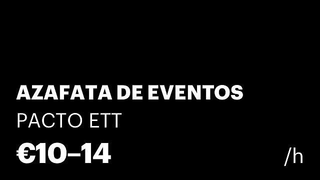 AZAFATA DE EVENTOS
