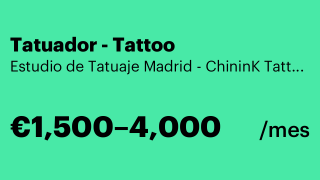 Tatuador - Tattoo
