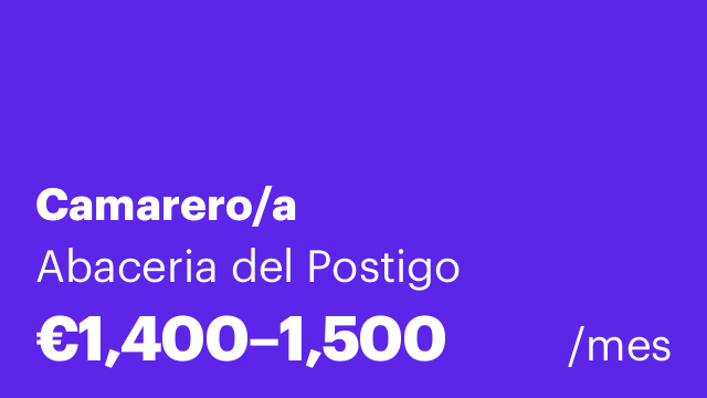 Camarero/a
