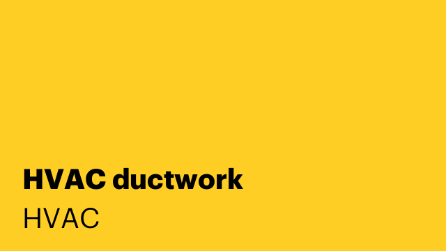 HVAC ductwork