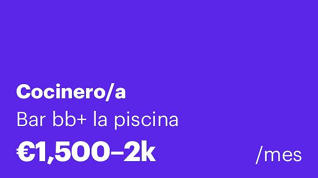 Cocinero/a