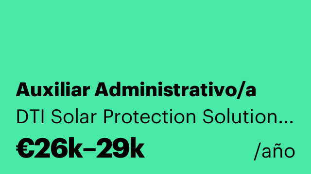 Auxiliar Administrativo/a