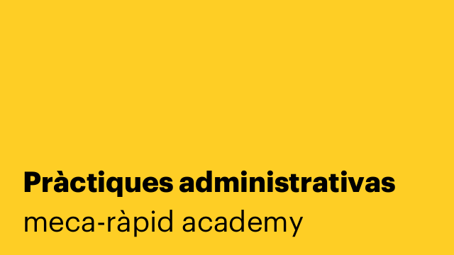 Pràctiques administrativas