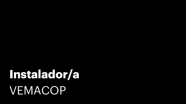 Instalador/a