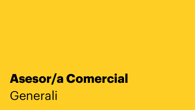 Asesor/a Comercial