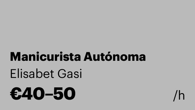 Manicurista Autónoma