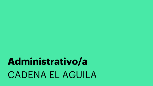 Administrativo/a