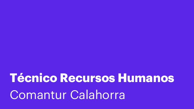 Técnico Recursos Humanos