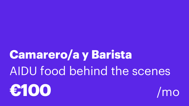 Camarero/a y Barista